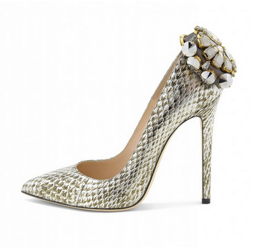 VERONIQUE Platin snake