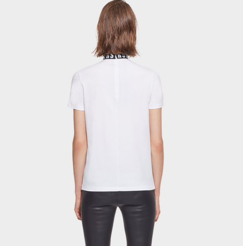 T-shirt à col logo Versus