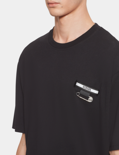 T-shirt écusson épingle Versus