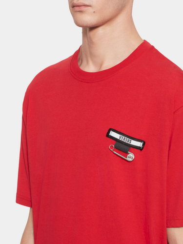 T-shirt écusson épingle Versus