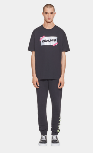 T-shirt en coton note VERSUS