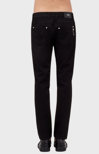 Jean denim déchiré