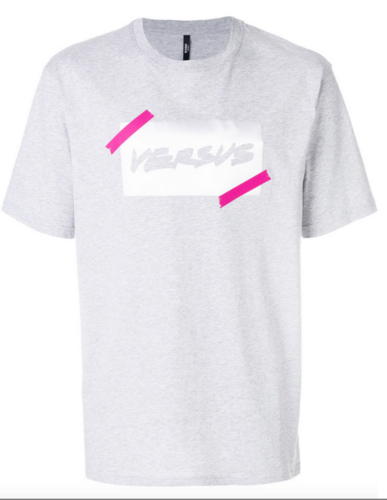 T-shirt en coton note VERSUS