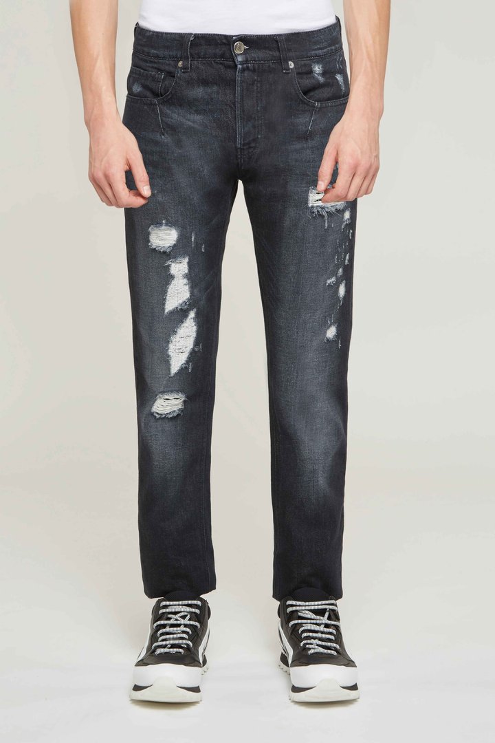 Jean Stone Washed and Destroyed